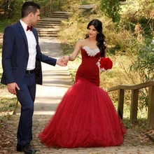 Vintage Dark Red Liebsten Zipper-up Zurück Prom Kleid mit Appliques Lange Abendkleid Benutzerdefinierte Vestido De Festa Gala jurken