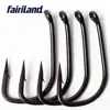 50 PCS 100pcs/Lot Barbed Hooks TEFLON Coated high carbon steel TFSH-B Carp Fishing Hook with free box ► Photo 2/6