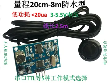 

AJ-SR04M integration reversing radar waterproof type ultrasonic square wave ultrasonic ranging module X-0.1