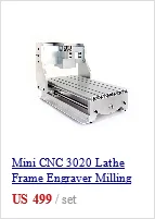 Мини CNC 6040 шаровой винт токарный станок рамка фрезерный станок базовый кронштейн для DIY ЧПУ маршрутизатор и 3D сборка принтера