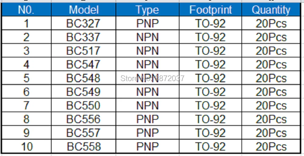 FZ2766-to-92 transistor kit-3