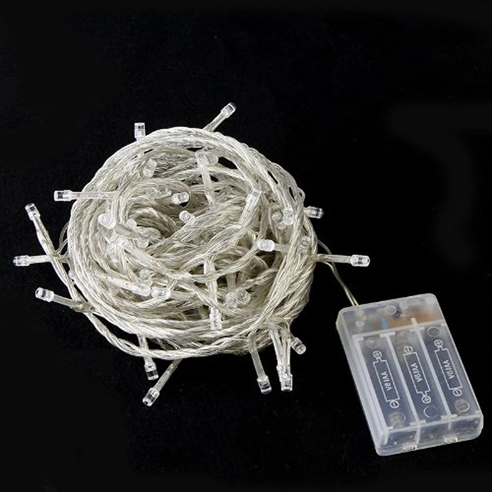 

10M 80LED Decoration String Lights for tmas Tree Valentine's Day Wedding Party Events (White)