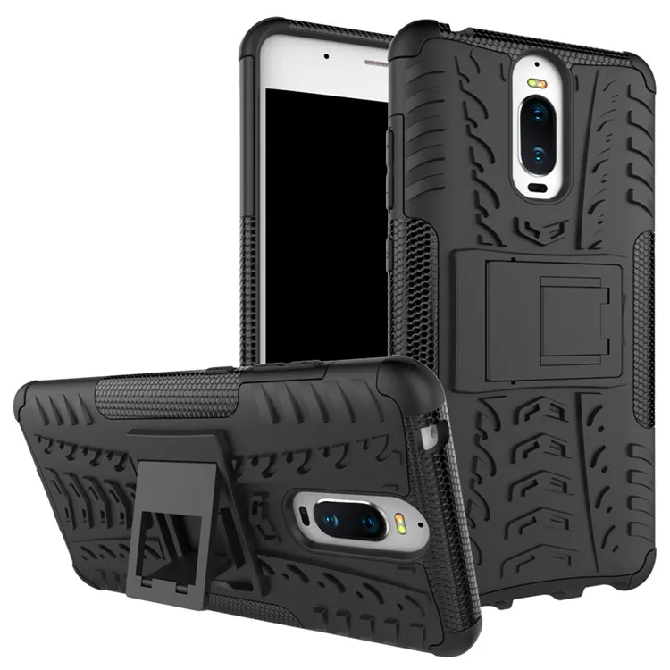 black Для Huawei Mate 9 Pro крышка Гибридный противоударный Броня TPU+ PC телефона чехол для Huawei Mate 9 телефон случаях для Huawei Mate 9 Pro - Цвет: black