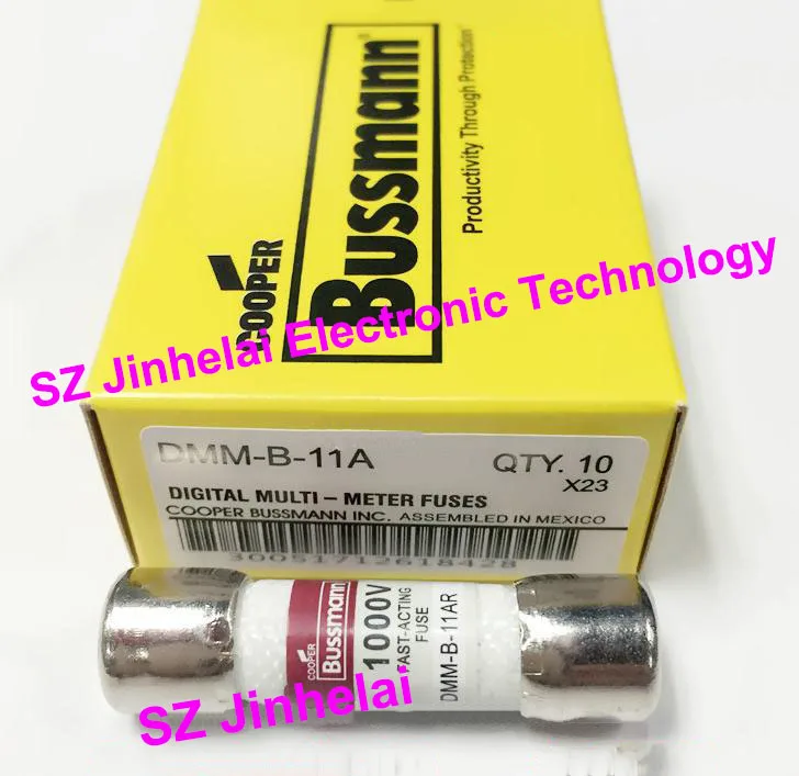

100% New and original DMM-B-11A (DMM-B-11AR) FUSE 11A 1000V 10*38mm