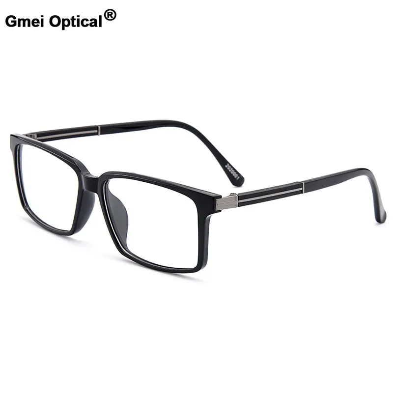 

Gmei Optical Stylish Urltra-Light TR90 Rectangular Full Rim Men Optical Eyeglasses Frames Women Myopia Presbyopia Eyewear M20200