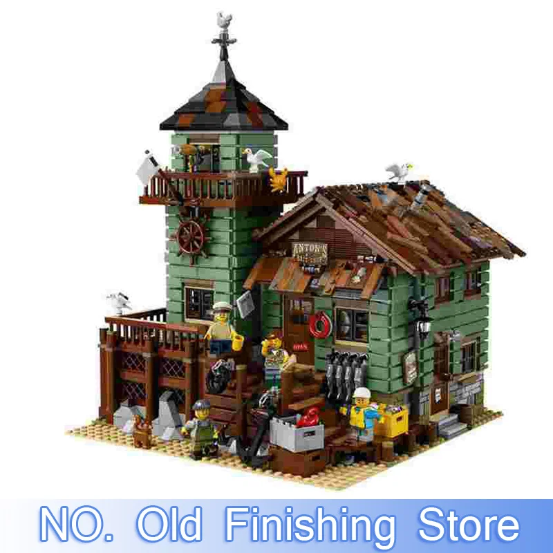 

Movie Figures The Old Finishing Store Compatible Legoing 21310 Model Kit Building Blocks Bricks Set Educational Toy Gift 2109Pcs