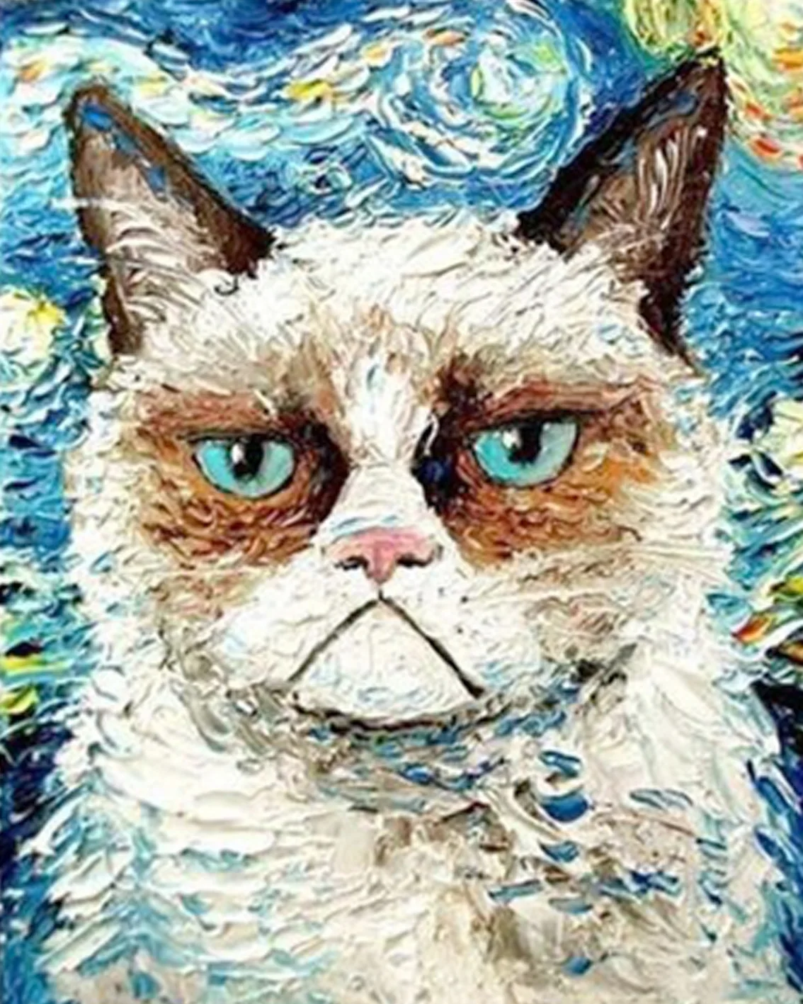 

Full Diamond Embroidery Animal Cat 5D Diamond Painting Cross Stitch 3D Diamond Mosaic Needlework Crafts Christmas Gift