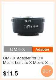 C-FX адаптер для объектива FX Mount X-T2 X-T20 X-T10 XE1 Камера