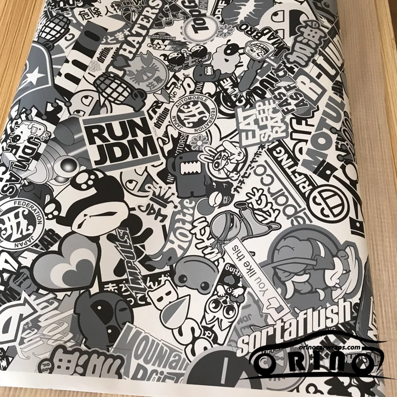 JMD Sticker Bomb Vinyl Film Wrap-20