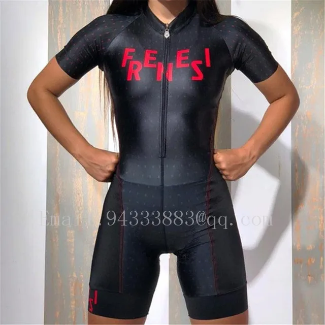 pro team Racing Женская велосипедная майка frenesi черный велокостюм ropa ciclismo mujer триатлон костюм униформа Майо ciclismo - Цвет: 06