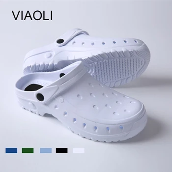 Hopital医療ナースシューズ白女性puマフィン靴accesoriosデメディコをサボファムmedicale zuecos enfermera zapatos