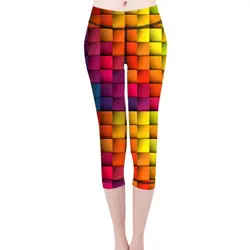 NoisyDesigns цифровой печати моды леггинсы Для женщин бодибилдинг леггинсы брюки смешанные Цвет эластичный тонкий Джеггинсы гамаши леди