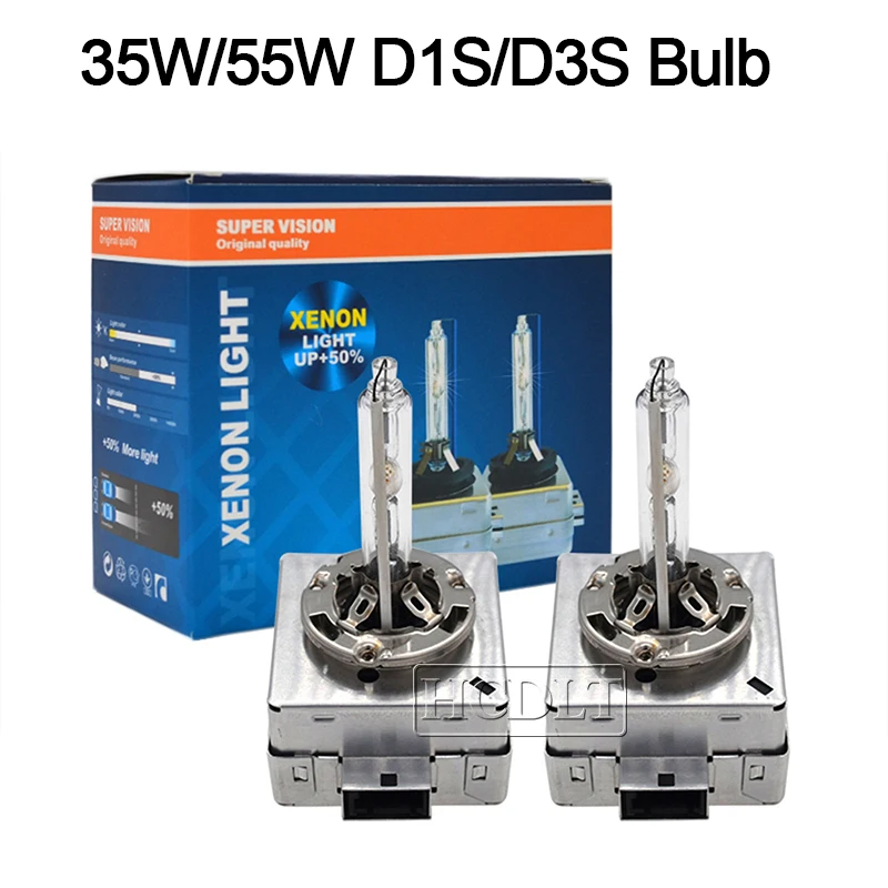 HCDLT Original HID D1S Xenon Lamp 4300K 6000K D3S HID Bulb 12V 35W 55W Xenon Bulb D1S D3S 5000K 8000K For Car Headlight Bulbs (31)