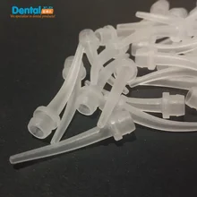 100 шт. зубные интраоральные белые 5,0 мм смесительные советы/оттиски материалы/Кремниевая резиновая головка