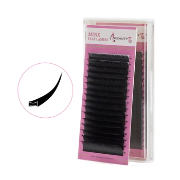 

BEAUTY7 1pcs C Curl 0.20mm*8-14mm Mink Eyelash Makeup False Eyelash Fake Lashes Lightest Flat Lash Individual Eyelash Extension