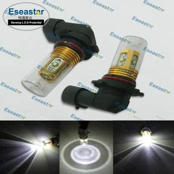 

2 pcs/lot eseastar Free Shipping 25W XPE LED with Glass,9005 HIGH POWER LED,HB3 FOG LAMP,9005 CAR LED High brightness
