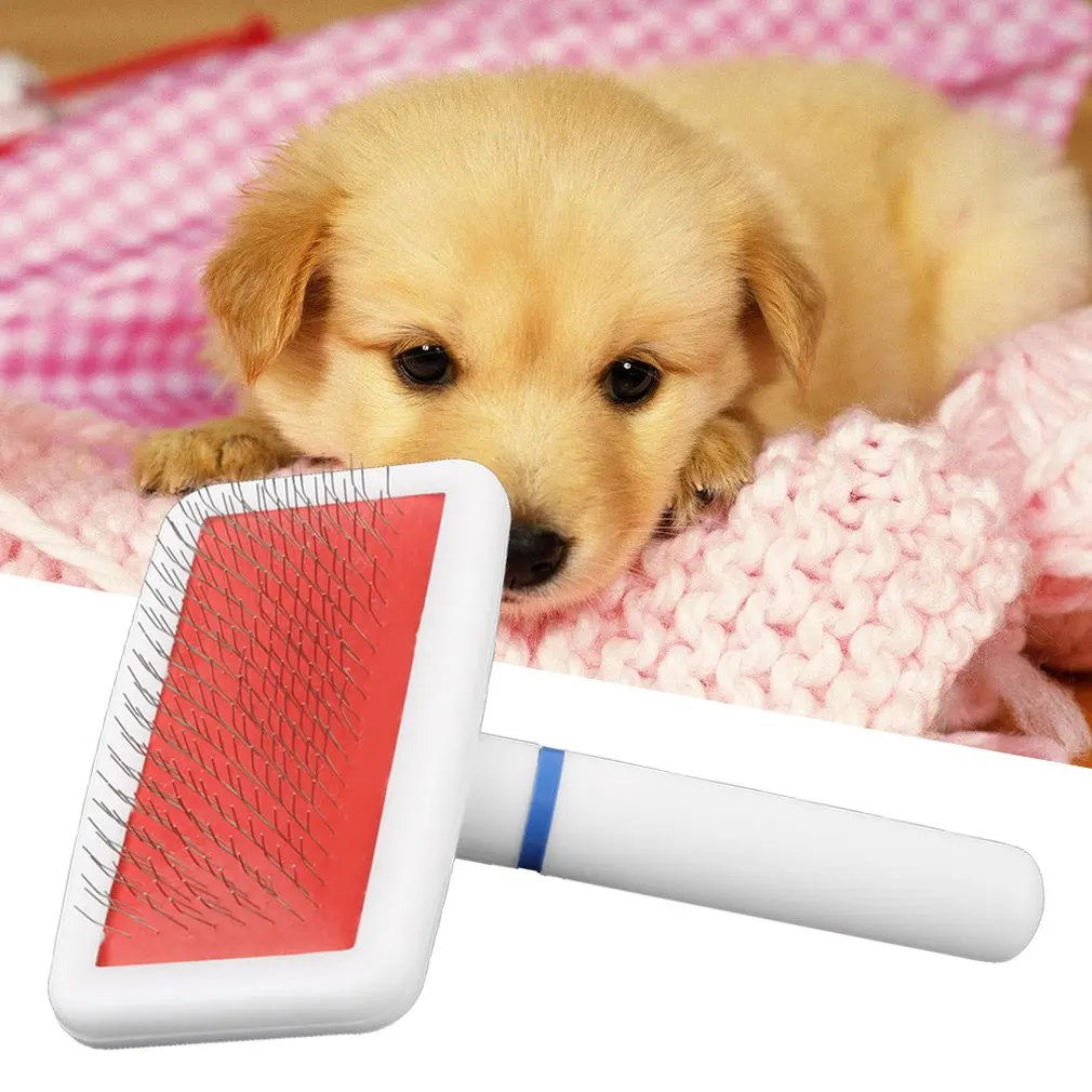 

Pet Dog Cat Hair Grooming Trimmer Comb feet print pet Flea Comb Gilling Brush Slicker Tool Dog Clean Tool