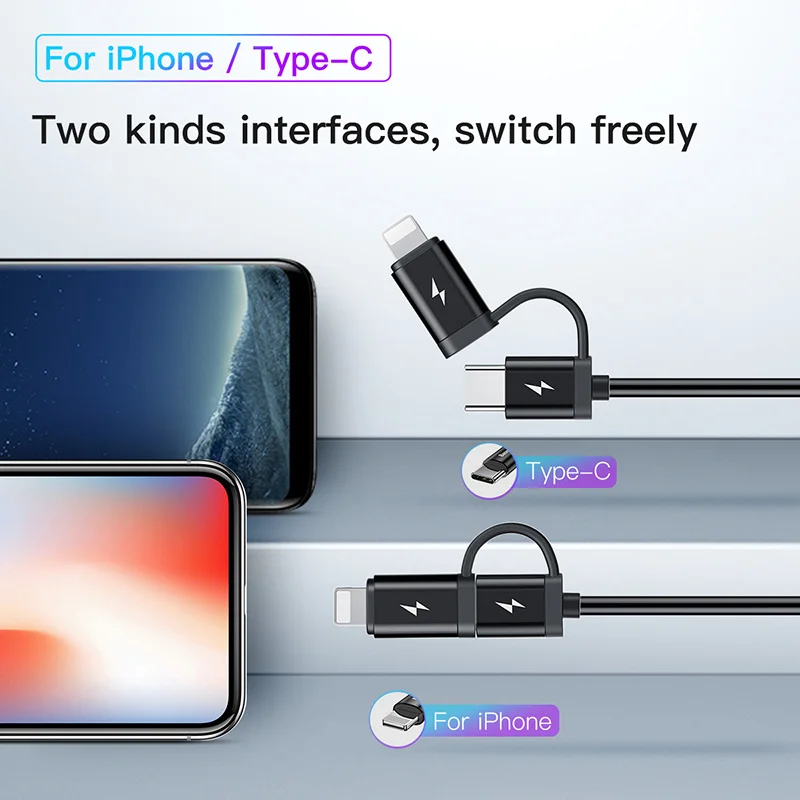 Автомобильное зарядное устройство Baseus для мобильного телефона iPhone 11 samsung 2.4A usb type C автомобильное зарядное устройство для Huawei Xiaomi и пружинный кабель