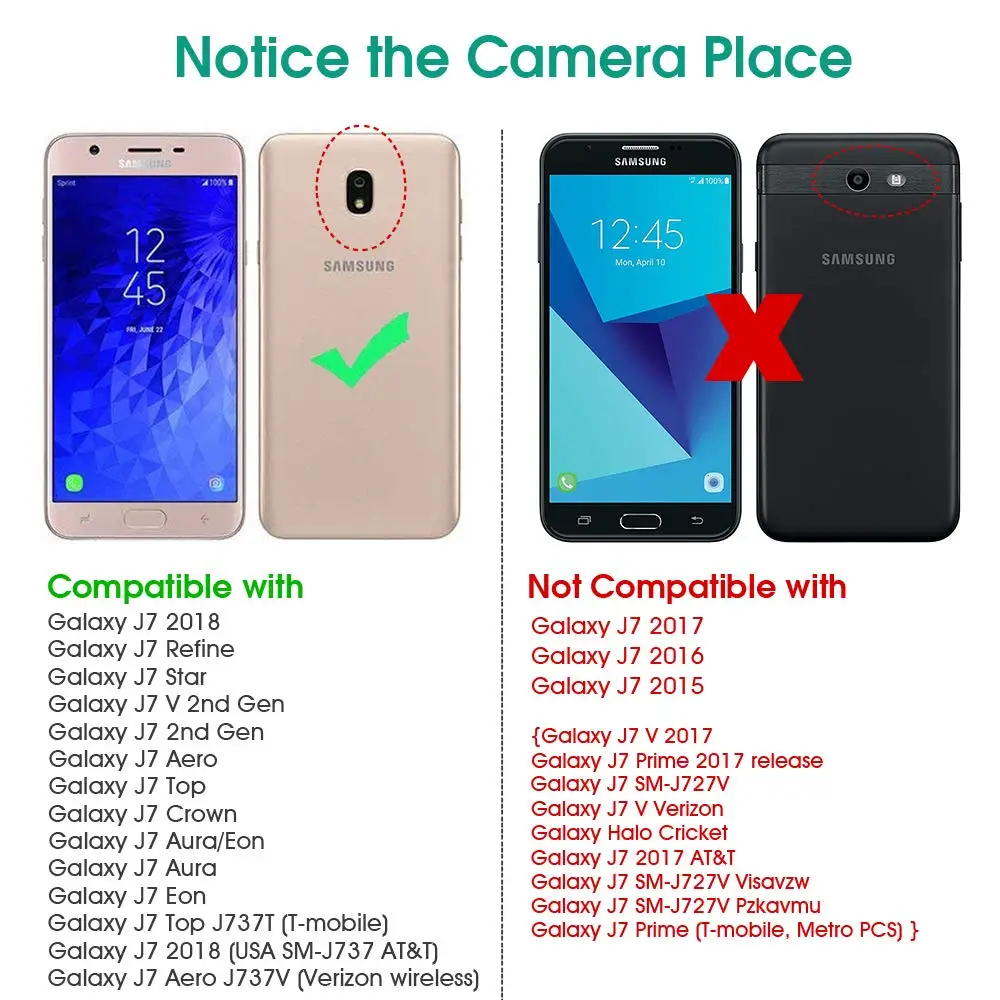 Портативный чехол Newdery с питанием для Samsung galaxy J7 2018 версия 5000 мАч аккумулятором