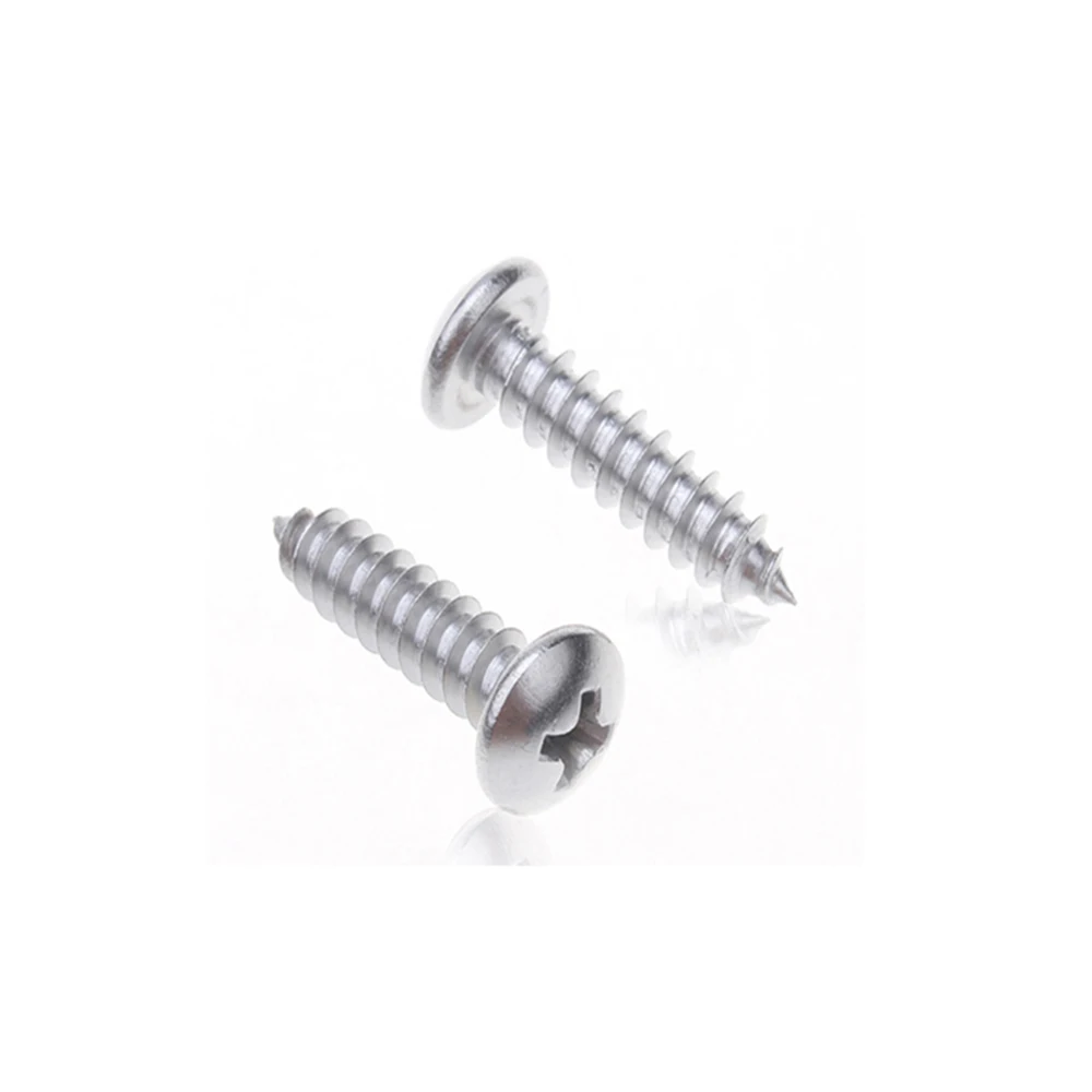Self Tapping Screws 50 pieces Pozi Pan Head 3mm x 25mm Long 