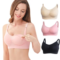 Maternity Bras Wirefree Nursing Bra Panties Set Pregnancy Clothes Prevent Sagging Breastfeeding Women's Breathable lactancia Bra Maternity Bras Wirefree Nursing Bra Panties Set Pregnancy Clothes Prevent Sagging Breastfeeding Women's Breathable lactancia Bra