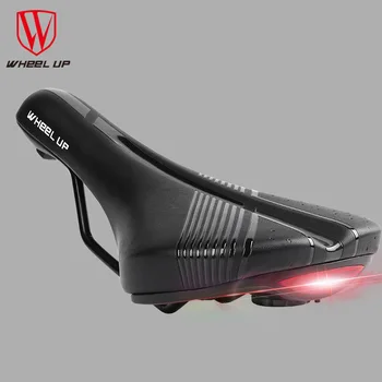 

WHEEL UP PVC MTB Mountain Road bicycle Saddle Taillight Saddle Spare Parts For Bicycles Seat Cushion Saddle For a Bicycle