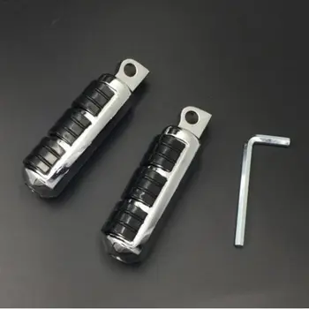 

Motorcycle Billet Male Mount Rear Foot Pegs for Harley Touring Electra Glide Softail Dyna GoldWind Vulcan