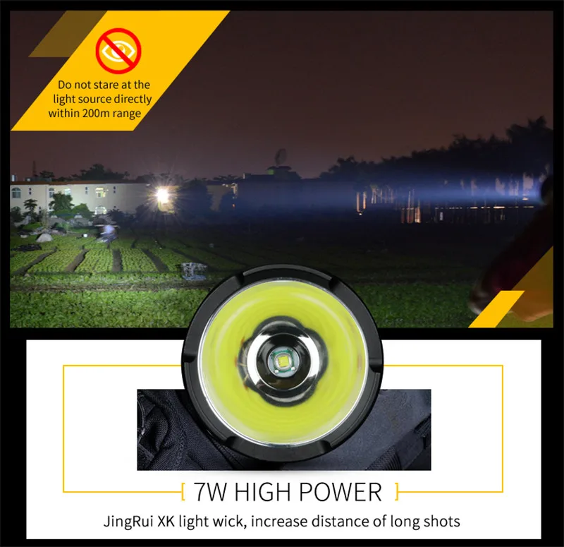 LED flashlight 03