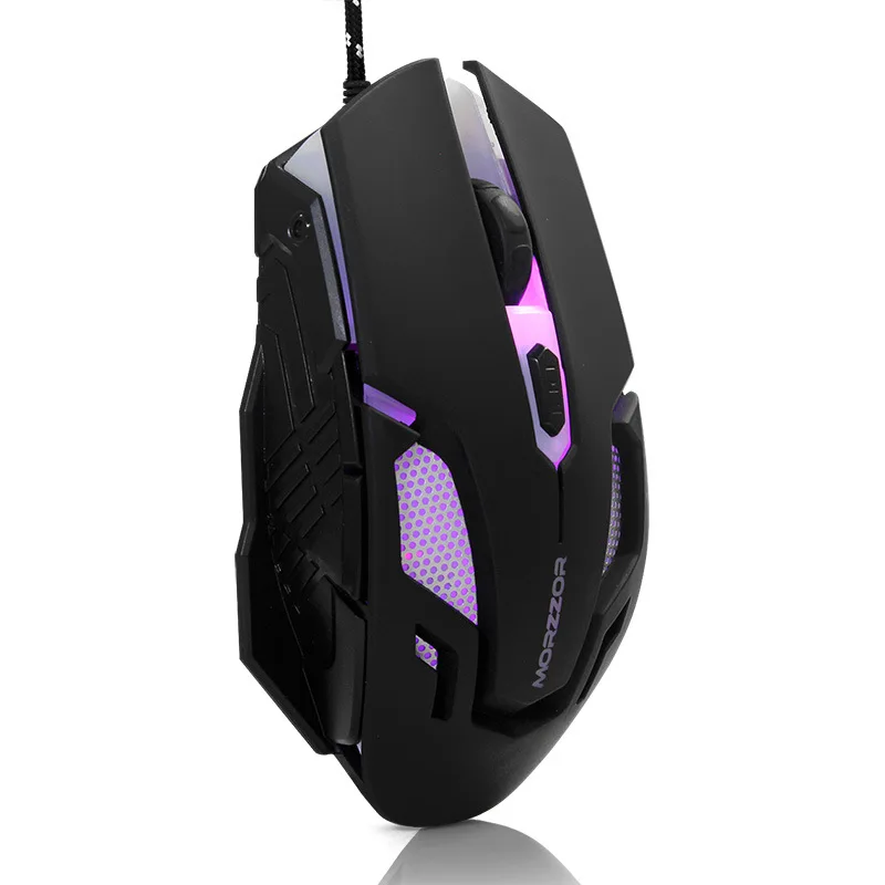 Новая игра Mouse6D компьютерная проводная мышь Профессиональный игровой чип эргономичный дизайн точное позиционирование 2400 dpi встроенный блок веса
