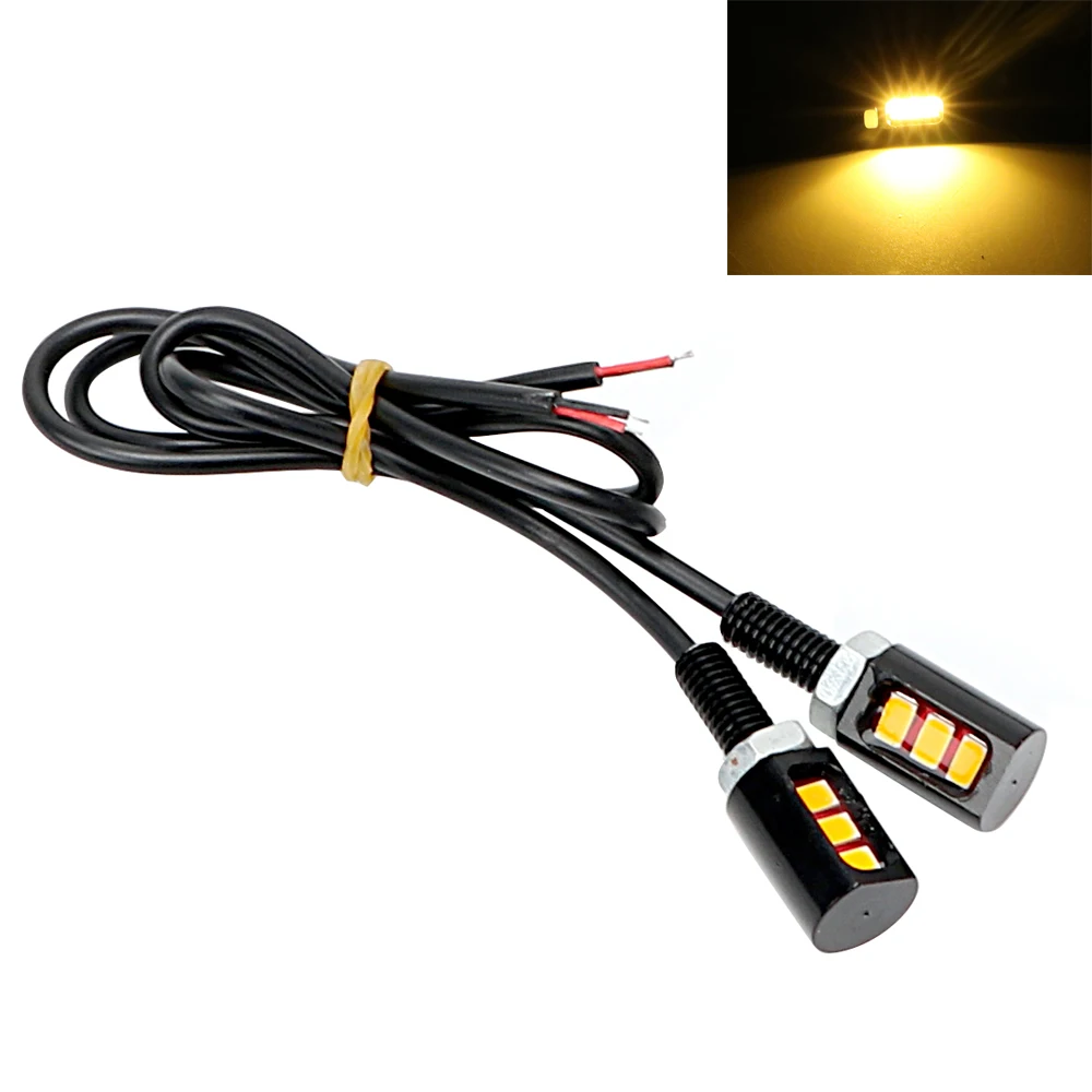 2pcs Car Licence Plate Light Auto Motorcycle Tail Light Car styling