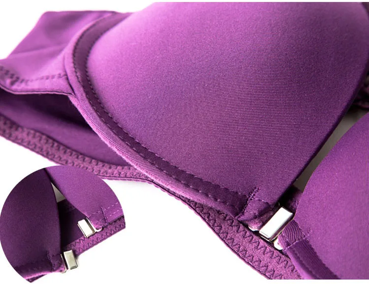 push up bras for women underwear bralette lingerie bh front closed brassiere soutien gorge Seamless Sexy bra Wire Free Intimates 19