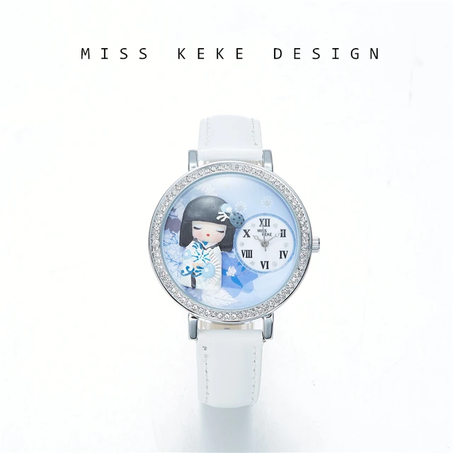 2018 New Arrival Snow Girl Japan Handmade Craft Clay Watch Gift Lady Watches Chi 2018 New Arrival Snow Girl Japan Handmade Craft Clay Watch Gift Lady Watches Chi