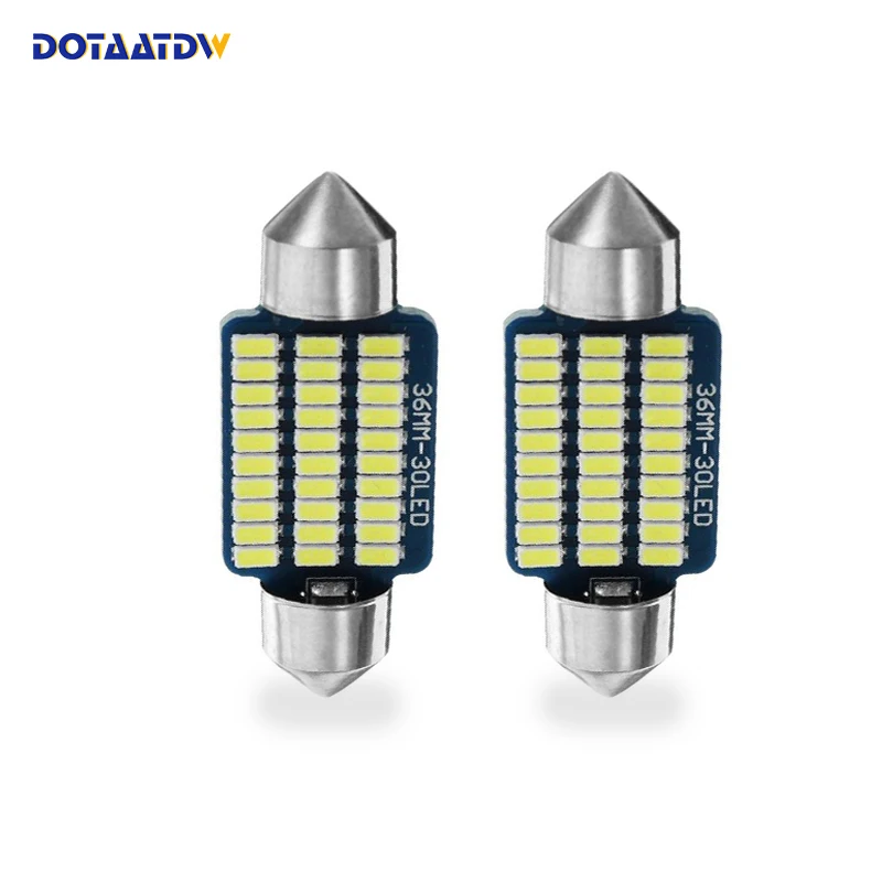 2x31 мм 36 39 41 C10W SMD3014 купольная гирлянда CANBUS OBC без ошибок Светодиодная лампа c5w