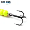 FISH KING 11cm-25G Brass Material Long Cast Spinner Bait Fish Metal Lures With Treble Hook Fishing Lure ► Photo 3/6