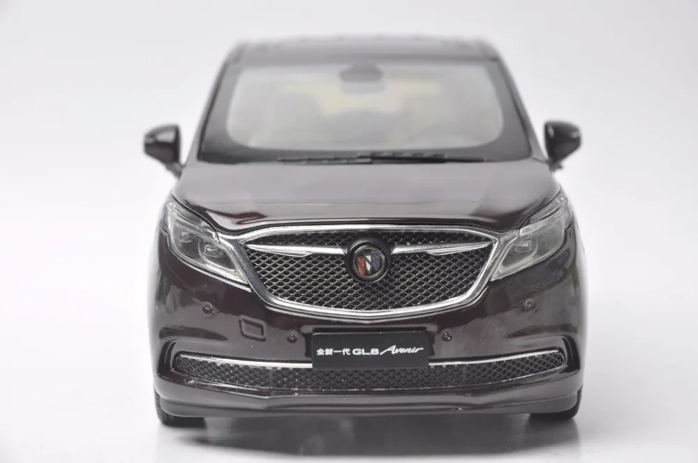 1:18 литья под давлением модели для GM Buick GL8 Avenir 2017 красный MPV сплав игрушечный автомобиль миниатюрный коллекция подарок