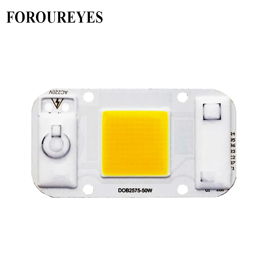 

Lowest Price Smart IC Driveless LED COB Bulb Chip 20W 30W 50W 220V DIY LED Floodlight Spotlight White Cold White Warm White