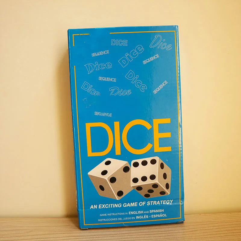 

Challenge Sequence DICE Game Card Bar entertainment props Strategy Card Family Fun Exciting Multiplayer Board Games