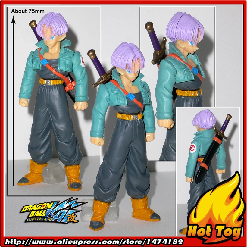 100 Original BANDAI Gashapon PVC Toy Figure HG Part 4 Trunks from