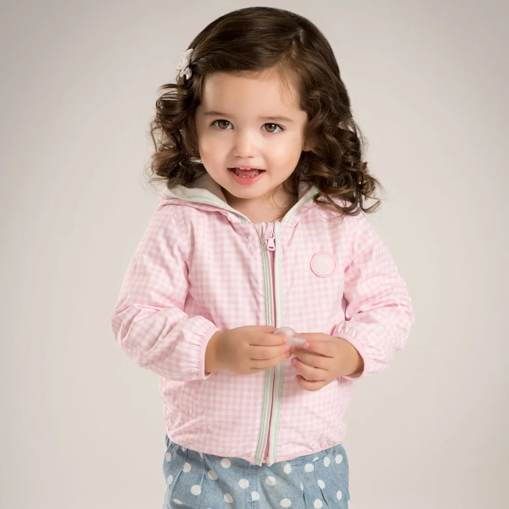 Brand Plaid children clothes child kid baby girl boy autumn jacket toddler unisex casual jacket