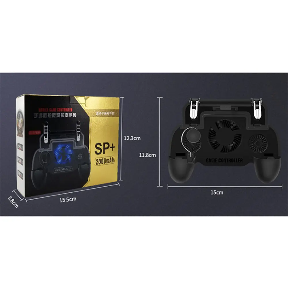 Мобильный игровой джойстик контроллер геймпад Кнопка огня шутер для мобильных Легенд/PUBG L1R1 триггер консоль игровой контроллер