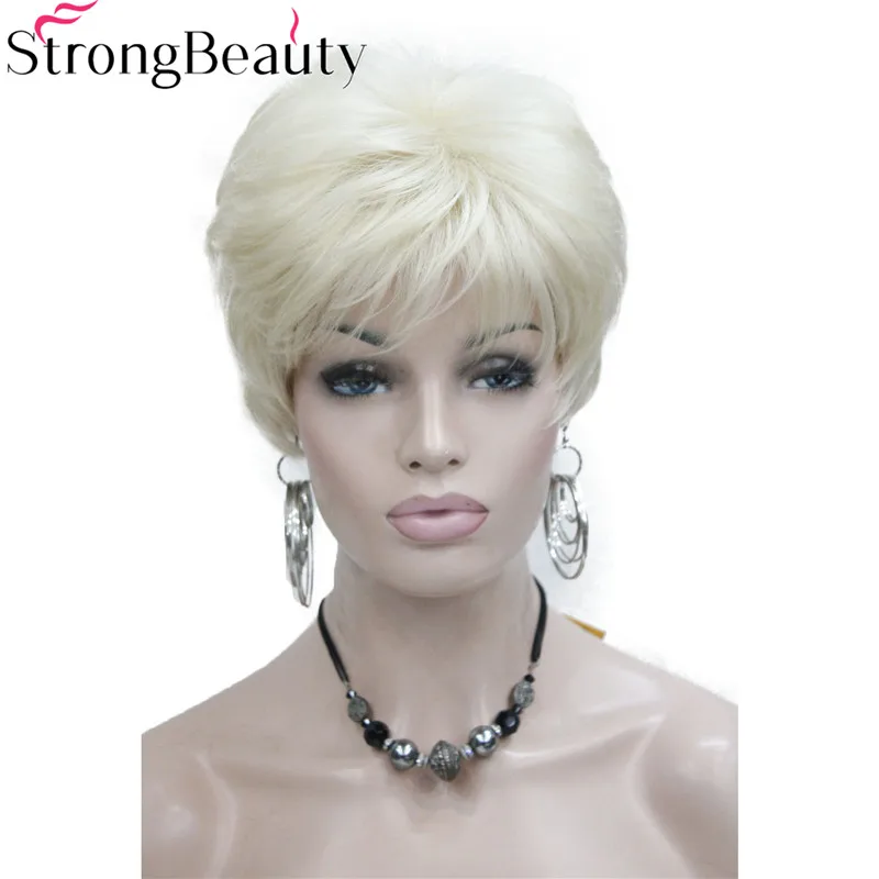 RG-ZORA #613 women's short straight synthetic daily wig orange brown blonde 5 color choices (2)