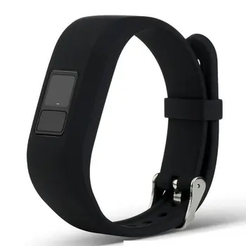 

500Pcs/Lot New Soft Silicone Replacement Wrist Watch Band Strap for Garmin Vivofit3 Vivofit 3 JR Kids Smart Watch