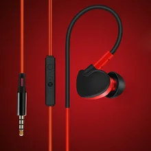 50 шт. qijiagu модные спортивные стерео наушники для бега наушники супер бас красочные наушники-вкладыши микрофон громкой связи гарнитура Специальное предложение