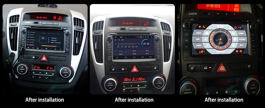 Clearance 7" Android 8.1 Auto Radio GPS For Kia Ceed 2009 2010 2011 2012 Car DVD Stereo FM Navigation WiFi Audio Video Free Backup Camera 3