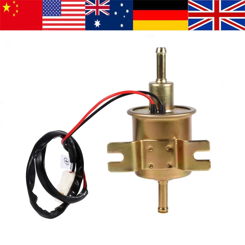 

12V Electric Fuel Pump 115L / H Low Pressure Petrol Diesel Gasoline Electric Pump Universal For Cars Brand New