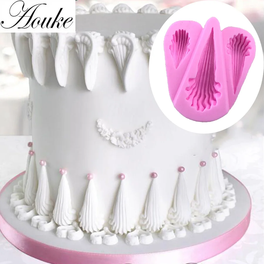 

Retro Lace Type Silicone Cake Mold,Kitchen Baking Mold For Chocolate Pastry Candy ,Dining Bar Border Fondant Decorating Tools