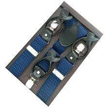 Кожаные подтяжки y-образной формы двойного назначения мужские подтяжки на пуговицах кожаный зажим для брюк-на ремне для жениха 10 цветов NBD9115