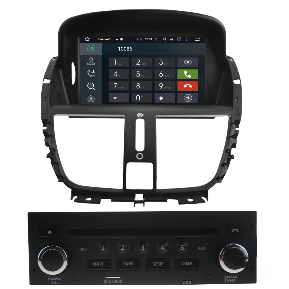 Perfect Octa Core 4G RAM Android 9.0 Car DVD player GPS Navigation Multimedia Stereo For Peugeot 207 2008-2014 Auto Radio Audio Headunit 2 Perfect Octa Core 4G RAM Android 9.0 Car DVD player GPS Navigation Multimedia Stereo For Peugeot 207 2008-2014 Auto Radio Audio Headunit 2