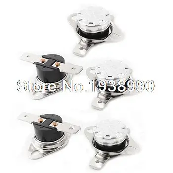 

5 Pcs Thermostat Temperature Control Switch 45C Normal Open KSD301 250V 10A