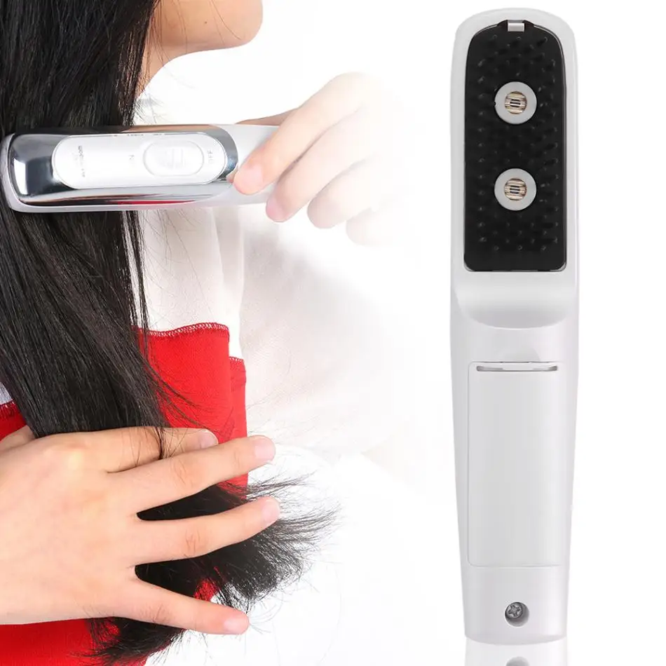 Профессиональная домашняя электрическая инфракрасная щетка для роста волос, массажер для головы, Вибрирующая расческа для распутывания волос, инструменты для укладки волос